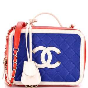 Chanel Filigree Vanity Case Quilted #205360C37B